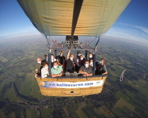 Ballonvaart in Zijderveld met BAS Ballonvaarten